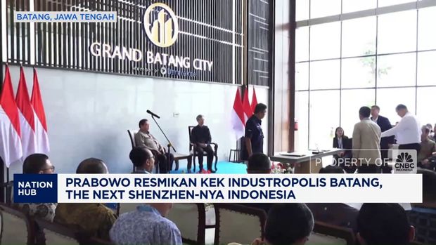 Prabowo Resmikan KEK Industropolis Batang, The Next Shenzen-Nya Indonesia?