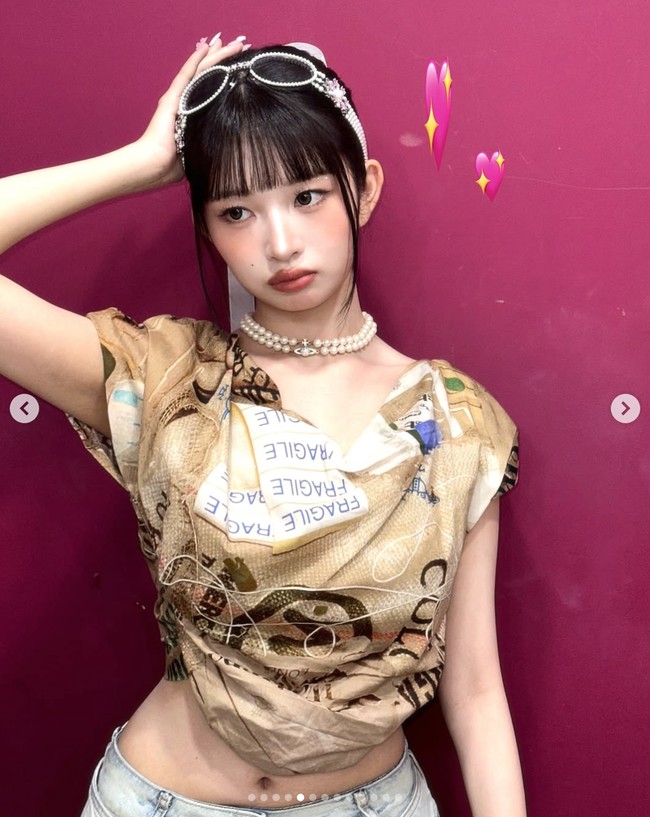 Diet tidak harus menyiksa. Personel grup KPop IVE, Rei mengungkap bahwa dia tidak terpaku pada diet ketat namun fokus mengontrol porsi makanannya, sehingga tetap bisa memakan makanan enak. Foto: dok. Instagram @reinyourheart