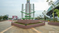 Taman Plaza Patriot Candrabhaga juga bisa dijadikan tempat untuk ngabuburit selama Ramadan.