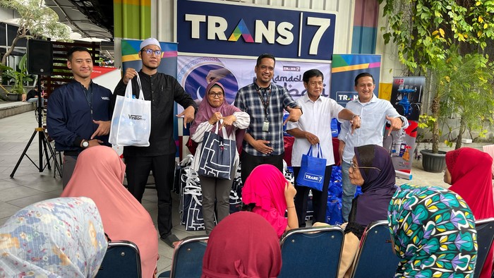 TRANS7 gelar Ramadan Berbagi (Rumondang/detikcom)