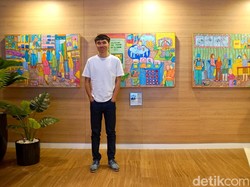 Uniqlo Pajang 7 Lukisan Karya Pelukis Berkebutuhan Khusus Oliver A. Wihardja