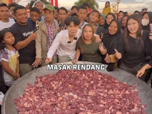 Konten Masak 200 Kg Rendang Willie Salim Berujung Laporan Polisi