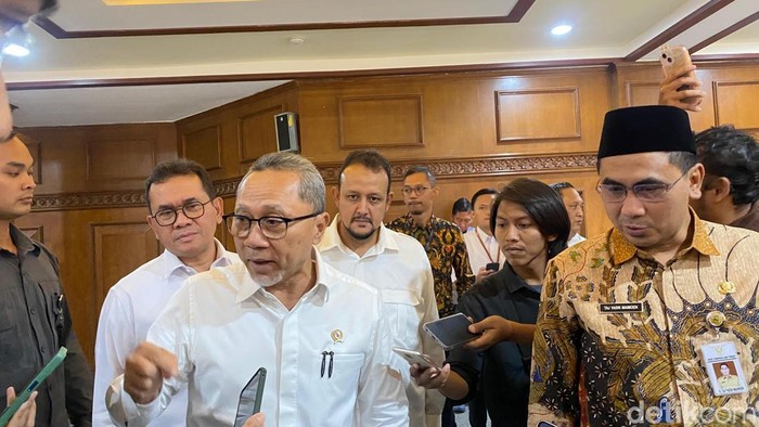 Rapat koordinasi bersama kementerian dan Pemprov Jateng di Gedung Gradhika Bhakti Praja, Pemprov Jateng, Kelurahan Mugassari, Kecamatan Semarang Selatan, Kota Semarang, Kamis (20/3/2025).