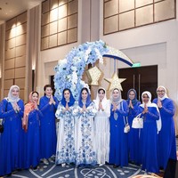 “Srikandi Demokrat menghadiri buka puasa bersama @pdemokrat,” tulis Annisa di Instagram. Foto: Instagram/@annisayudhoyono