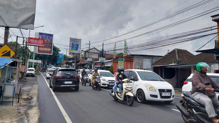Arus lalu lintas di Kota Batu