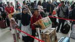 Bandara Tjilik Riwut Mulai Dipadati Pemudik