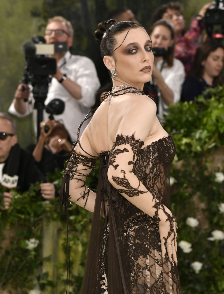 Emma Chamberlain attends The Metropolitan Museum of Art's Costume Institute benefit gala celebrating the opening of the 