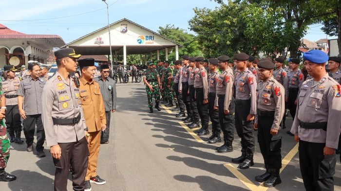 Gelar apel operasi ketupat Polres Pasuruan Kota