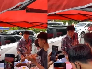 Ikut War Takjil, Shin Tae-yong Beli Bubur Pacar Cina dan Gorengan