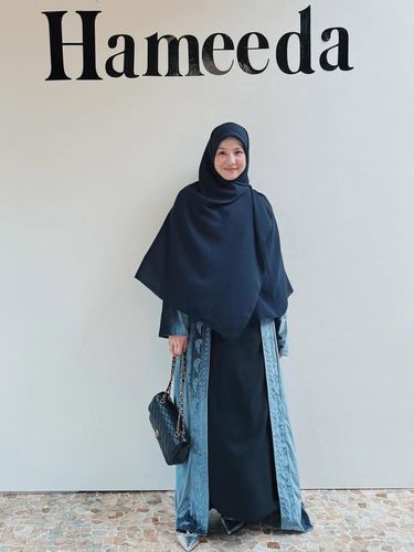 Inspirasi Baju Lebaran dengan Gamis dari Selebriti