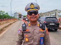 Jalan Jembatan Sungai Lilin Muba Sempat Macet Usai Truk Patah AS, Sudah Lancar