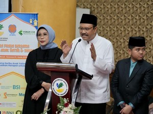 Menteri Sosial Gus Ipul Serahkan Santunan ke 1.000 Anak Yatim dan Dhuafa