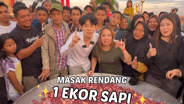 Kreator Willy Salim masak 200 Kilo Rendang di Palembang hilang saat ditinggal ke toilet