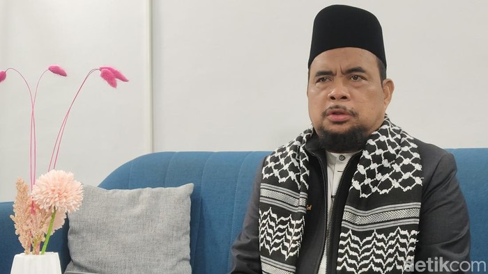 Wakil Ketua PWM Sumut Mahmud Yunus Daulay dalam program kultum detikSumut.