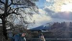 Foto Fuji yang Suka Rekap Liburan