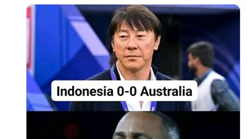 Saat era STY, Timnas Indonesia imbang 0-0 lawan Australia. Di bawah asuhan Patricks Klulvert kalah 1-5. Foto: Twitter