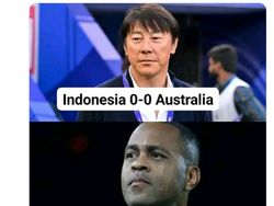 Meme Kocak STY Piye Kabare Enak Jamanku To? Usai Timnas Kalah