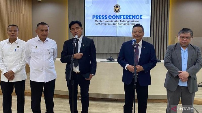Menko Kumham Imipas Yusril Ihza Mahendra. (Dok. Antara)