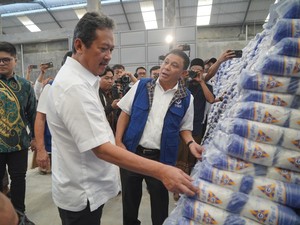 Trenggono Resmikan Gudang Distribusi Garam Kapasitas 3 Ribu Ton