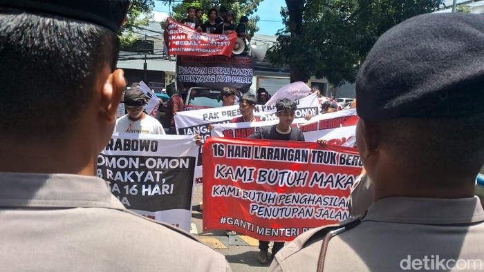 Pengusaha Truk Demo di Kemenhub, Pembatasan Operasi Bikin Rugi Rp 5 T