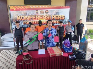 Pembobol Kantor Lintas Provinsi Dibekuk, Gasak Seratusan Juta di Kulon Progo
