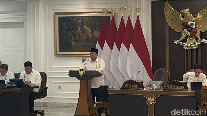 Presiden Prabowo Subianto. (Firda/detikcom)