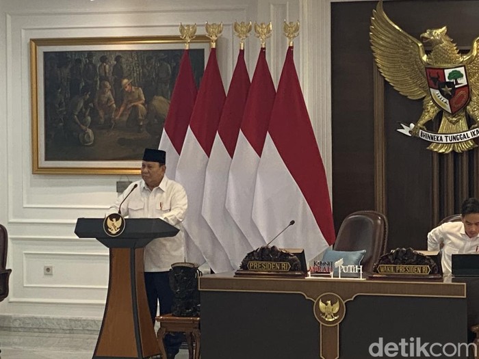 Presiden Prabowo Subianto. (Firda/detikcom)