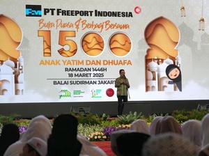 Serentak! Freeport Buka Puasa di 4 Wilayah Bersama 1.700 Anak Yatim-Dhuafa