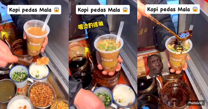 Ekstrem! Ada Racikan Kopi Mala yang Dijajakan di Kaki Lima