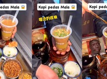 Ekstrem! Ada Racikan Kopi Mala yang Dijajakan di Kaki Lima