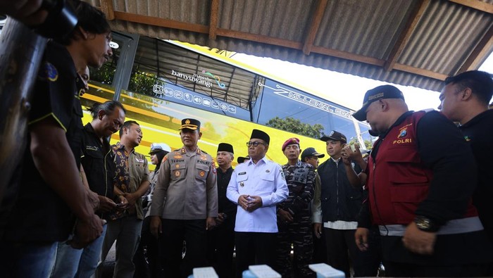 Ramp check bus di Banyuwangi