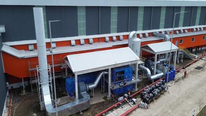 RDF Plant Jakarta yang berada di Kelurahan Rorotan, Cilincing, Jakut ini dibangun di lahan seluas 7,87 hektare dengan biaya Rp 1,28 triliun yang bersumber dari APBD DKI Jakarta tahun 2024. (dok DLH Jakarta)