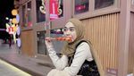 Ria Ricis Nikmati Sushi hingga Beefsteak Bareng Anak