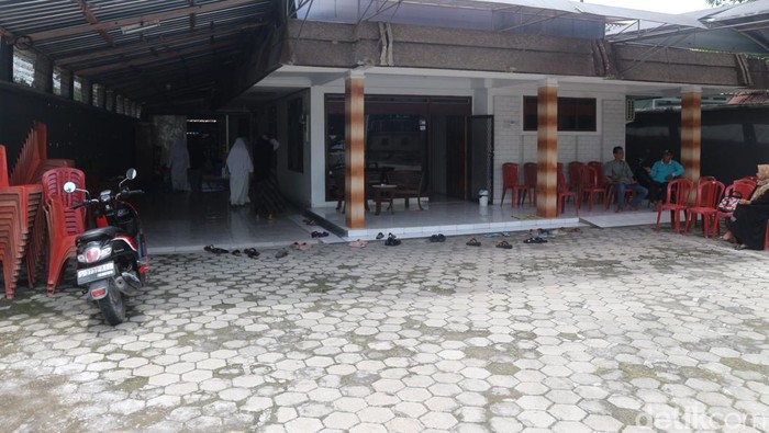 Rumah duka Eny Sudarwati di Sobontoro Bojonegoro