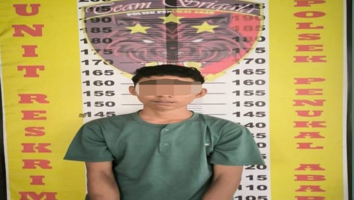 Salah satu pelaku pencurian Hp yang diringkus di PALI.