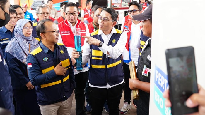 Sekjen KESDM meninjau SPBU OPI Jakabaring