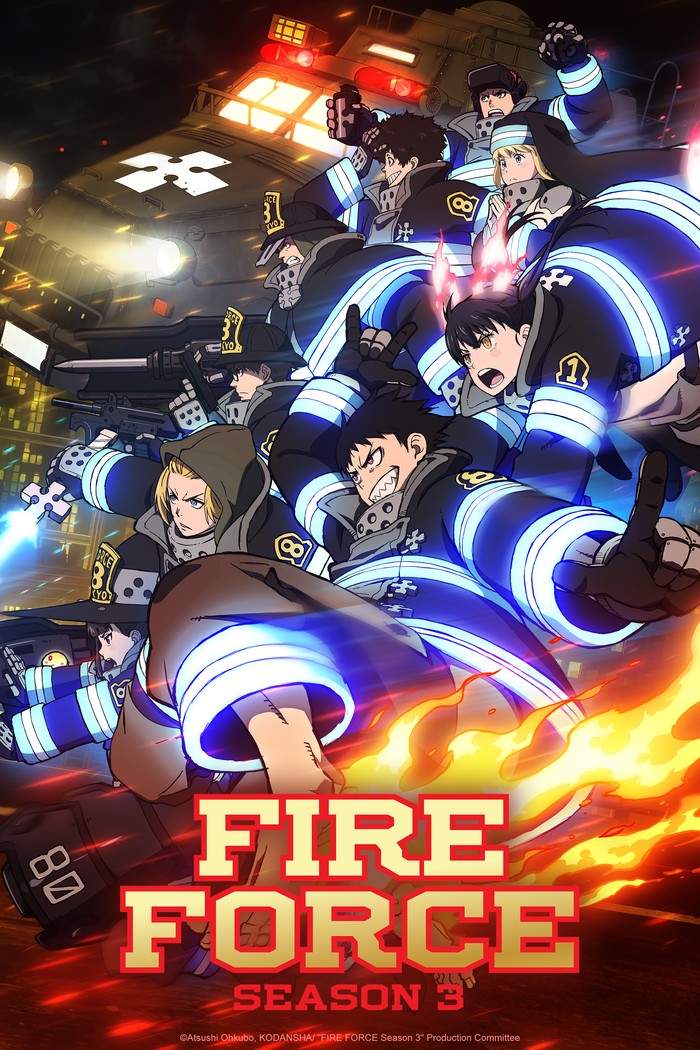 Serial anime Fire Force Season 3 Serial anime Fire Force Season 3