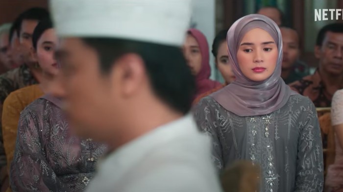 Cuplikan adegan dalam trailer Setetes Embun Cinta Niyala.