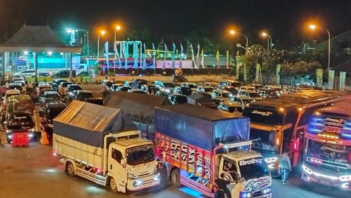 Situasi arus lalulintas di Pelabuhan Gilimanuk, Kabupaten Jembrana, Bali, jelang Nyepi dan Lebaran, Jumat (21/3/2025). (IST)
