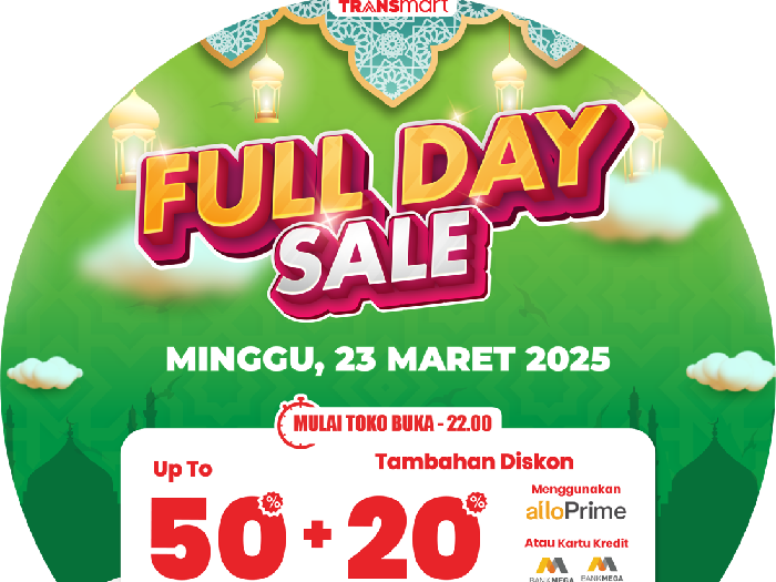 Transmart Full Day Sale 23 Maret