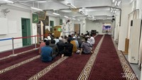 Kajian ashar rutin di Masjid Istiqlal Osaka.