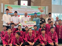 Peduli Anak Yatim, Bank Sumsel Babel Gelar Pembacaan Yasin-Beri Santunan