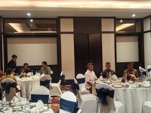 Koster Satu Meja dengan Pangdam Udayana-Diesel Astawa Jelang detikBali Awards