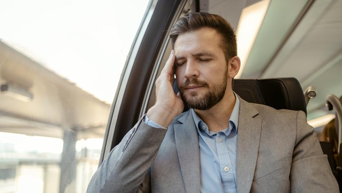 Ilustrasi mabuk perjalanan