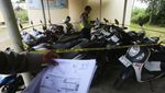 Biar Aman, Pemudik Titipkan Sepeda Motor di Polsek