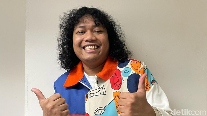 Marshel Widianto saat ditemui di kawasan Transmedia.
