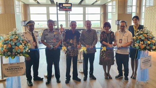 Maskapai Transnusa menambah layanan penerbangan internasional di Bandara I Gusti Ngurah Rai, Bali, dengan dibukanya rute Bali-Perth, Australia. (Foto: Dok. Humas Bandara I Gusti Ngurah Rai)