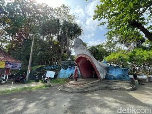 Sambut Libur Lebaran, Pantai Batuhiu Pangandaran Mulai Dipersolek