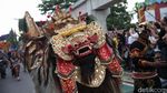 Pawai Ogoh-ogoh di TMII Sedot Perhatian Wisatawan