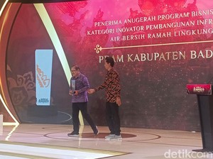 Inovasi Air Bersih, Perumda Tirta Mangutama Sabet detikBali Awards 2025